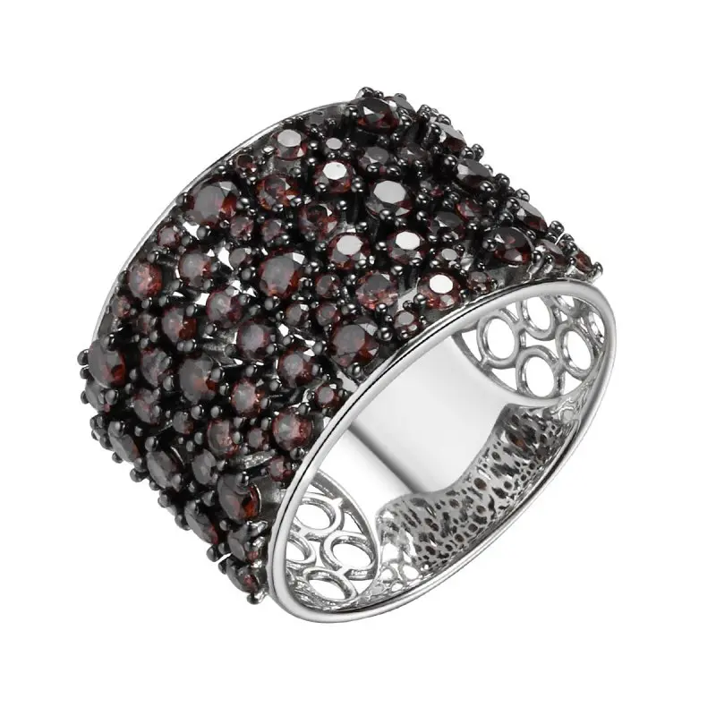 Кольцо декоративное из серебра