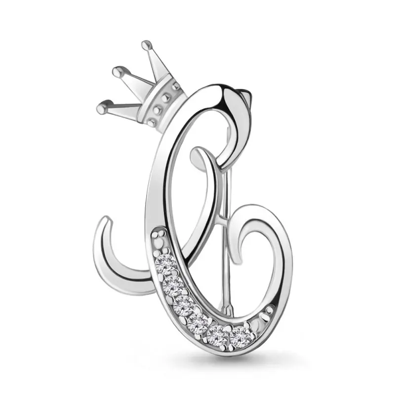 Брошь из серебра