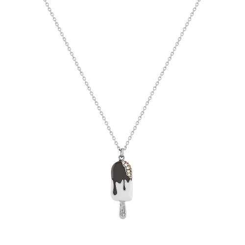 Цепь колье из серебра