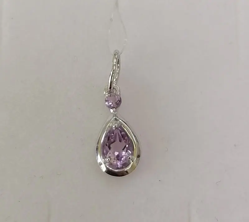 Подвеска декоративная из серебра