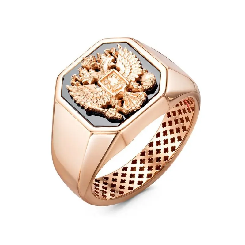 Печатка из красного золота