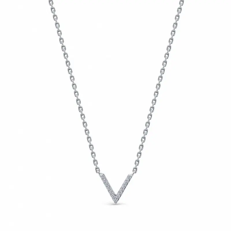 Цепь колье из серебра