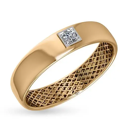 Обручальное кольцо 0301204 вид 2