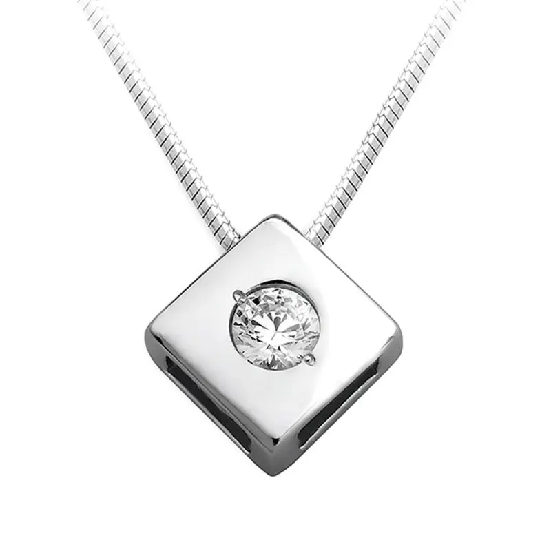 Подвеска бегунок из серебра