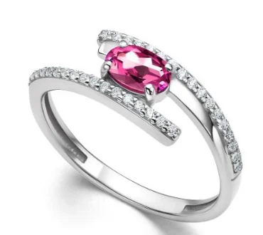 Кольцо декоративное из серебра