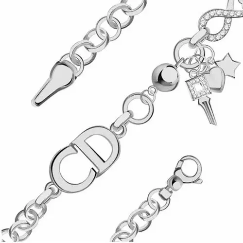 Браслет декоративный из серебра