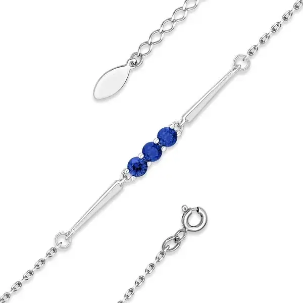 Браслет декоративный из серебра