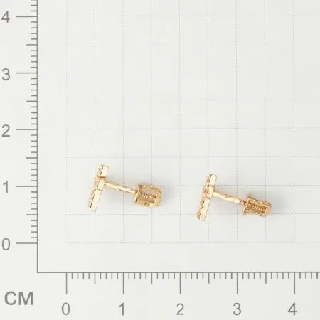 Серьга (моно) ПУСлКрест01мал вид 2