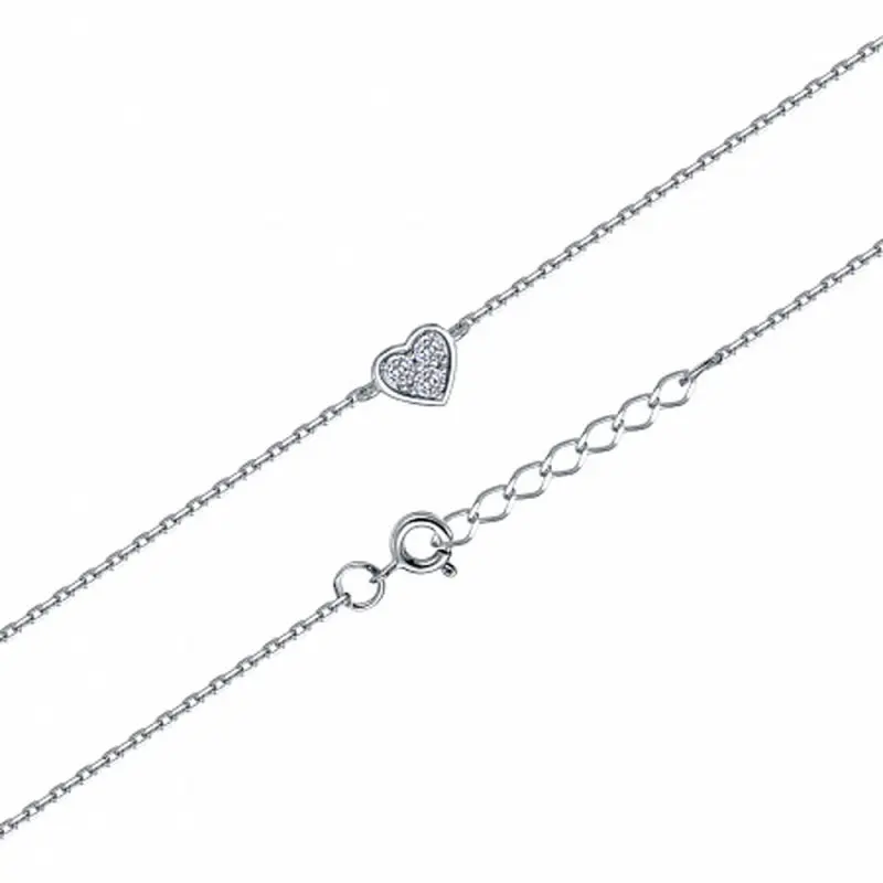 Браслет декоративный из серебра