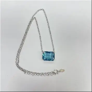 Цепь колье из серебра