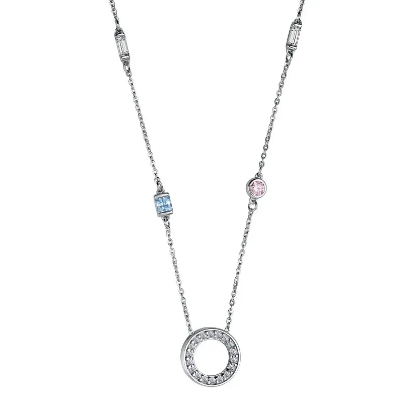 Цепь колье из серебра