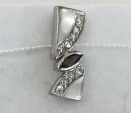 Подвеска бегунок из серебра