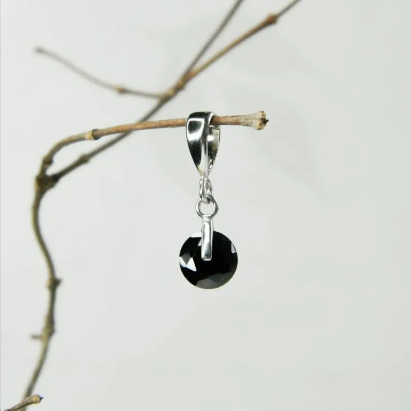 Подвеска декоративная из серебра