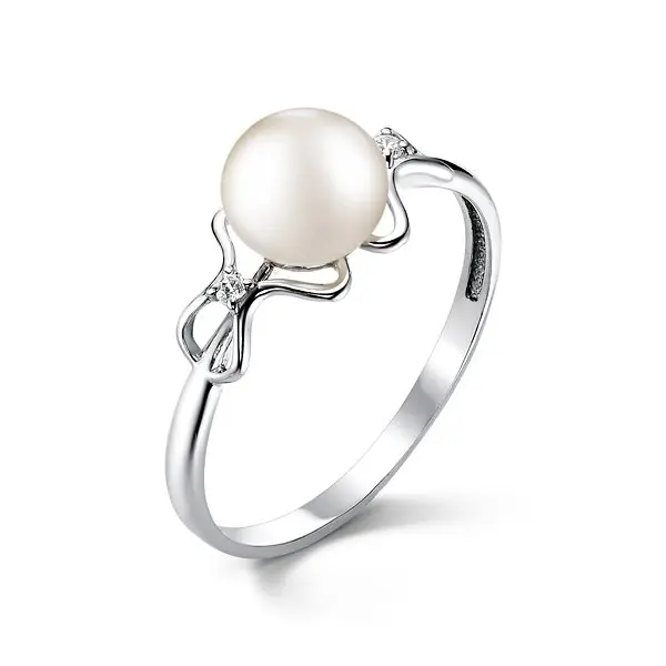 Кольцо декоративное из серебра