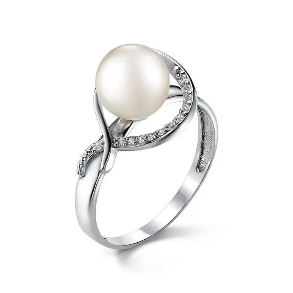 Кольцо декоративное из серебра