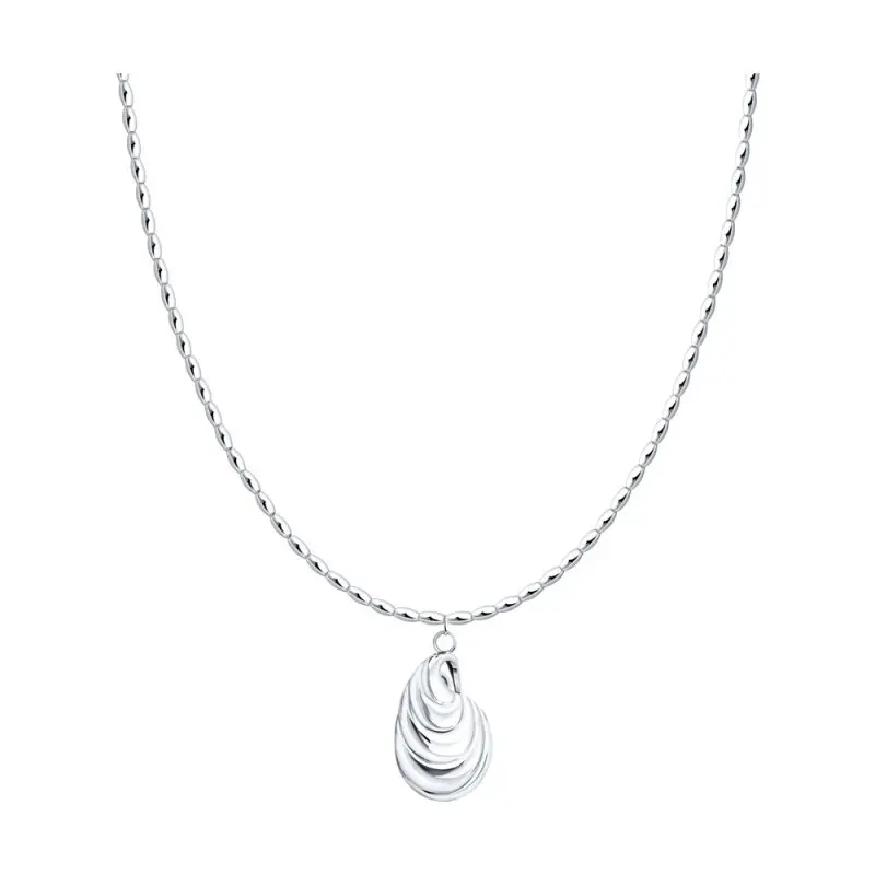 Цепь колье из серебра