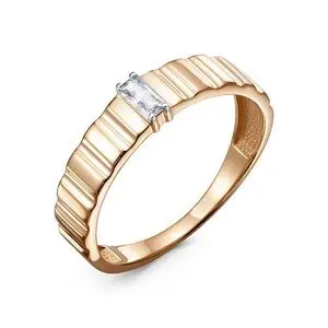 Кольцо декоративное из красного золота