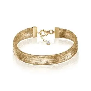 Браслет декоративный из желтого золота