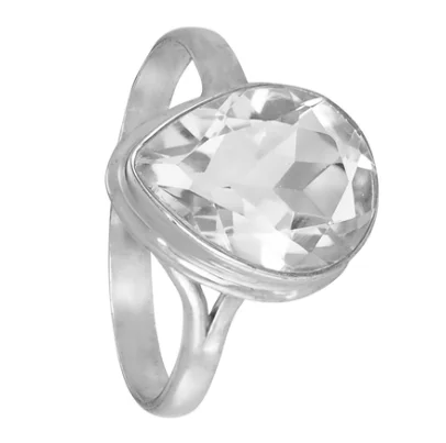 Кольцо декоративное из серебра