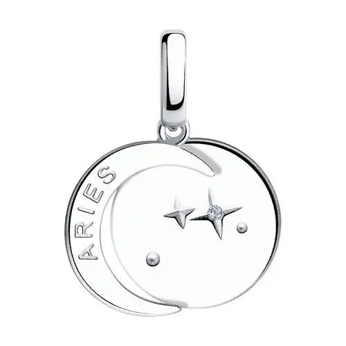 Подвеска знак зодиака из серебра