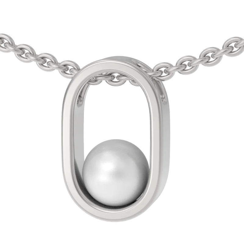 Подвеска бегунок из серебра