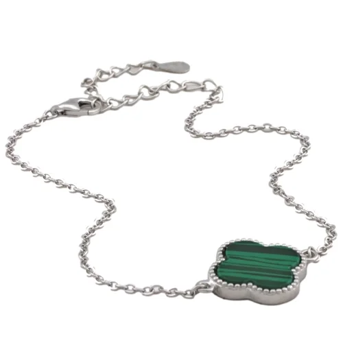 Браслет декоративный из серебра