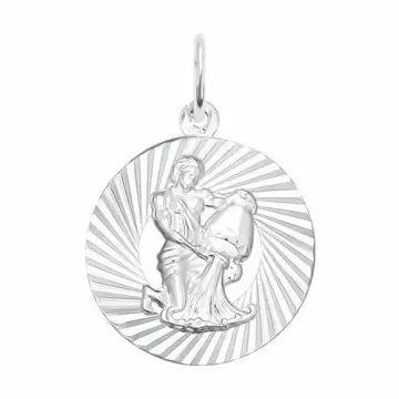 Подвеска знак зодиака из серебра