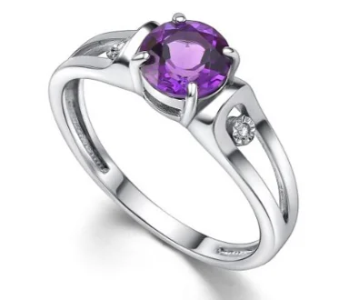 Кольцо декоративное из серебра