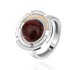 Кольцо декоративное из серебра