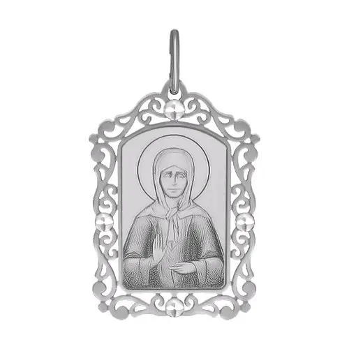 Подвеска икона из серебра