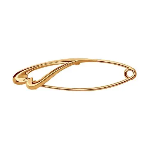 Булавка из красного золота