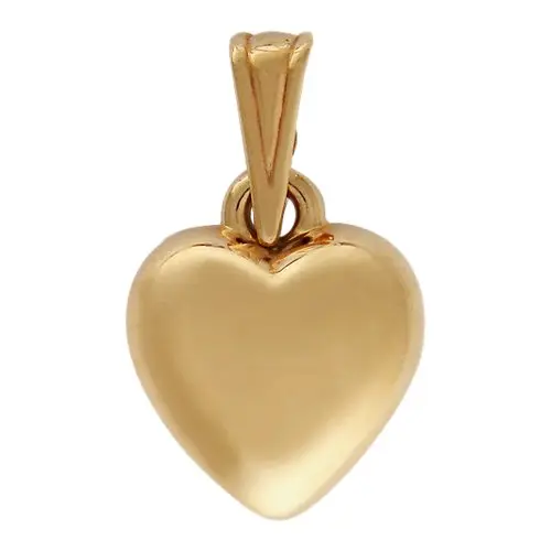 Подвеска декоративная из красного золота