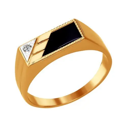 Печатка из красного золота