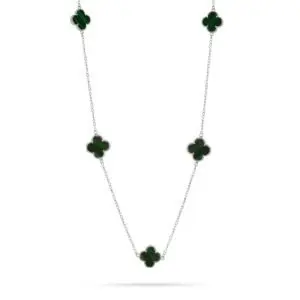 Цепь колье из серебра