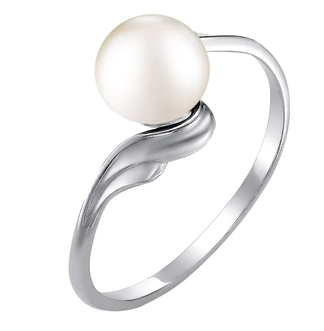 Кольцо декоративное из серебра