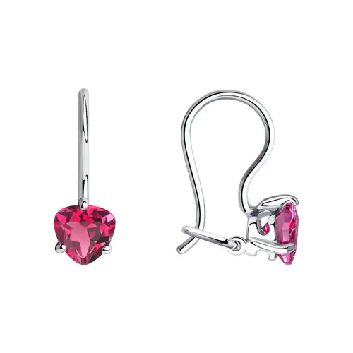 Серьги детские из серебра