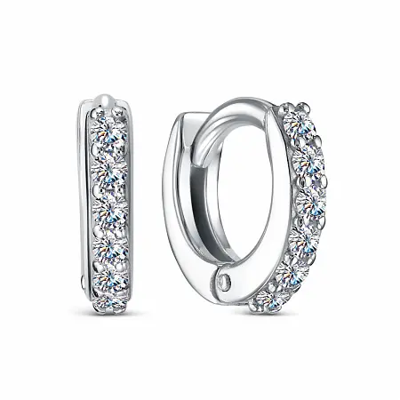 Серьги детские из серебра