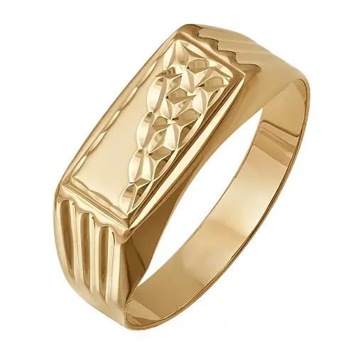 Печатка из красного золота