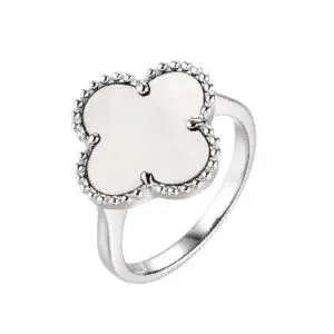 Кольцо декоративное из серебра