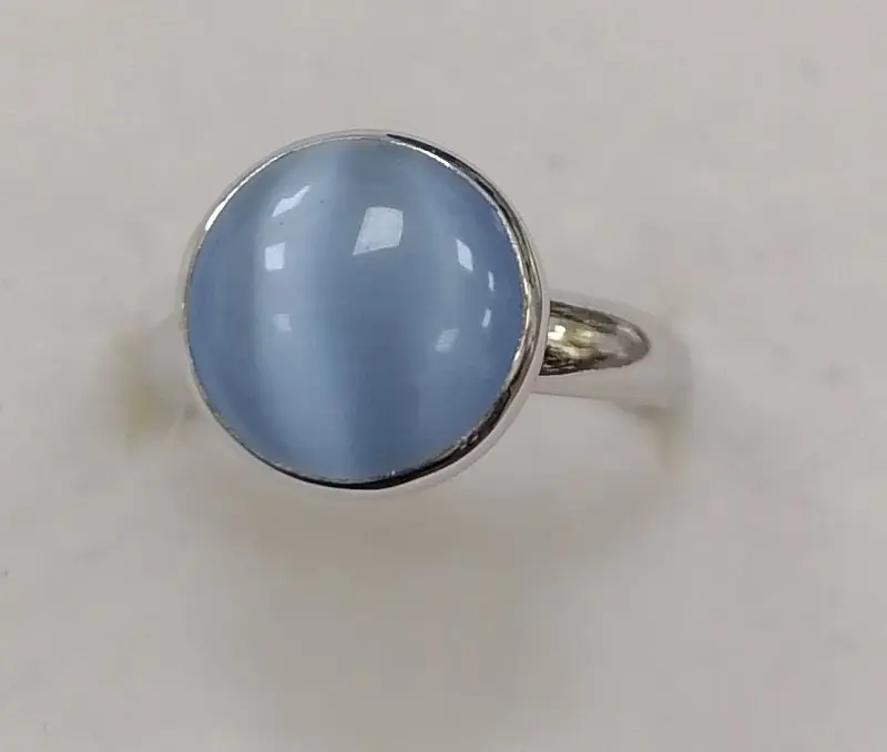 Кольцо декоративное из серебра