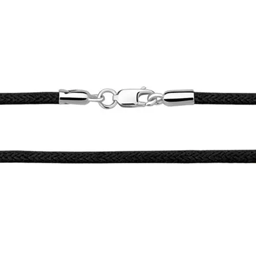 Цепь шнурок из позолоты без вставок