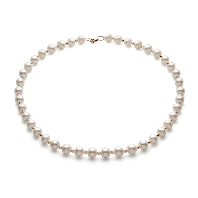 Бусы из красного золота