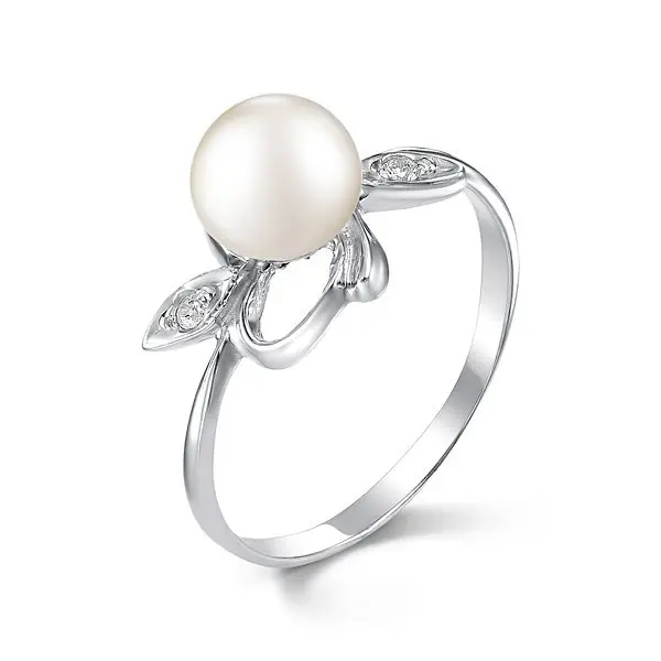 Кольцо декоративное из серебра