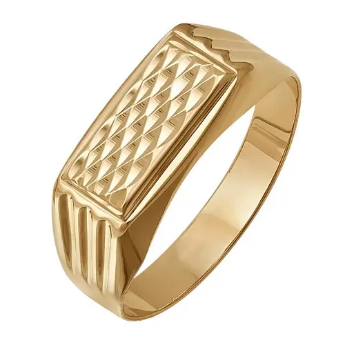 Печатка из красного золота