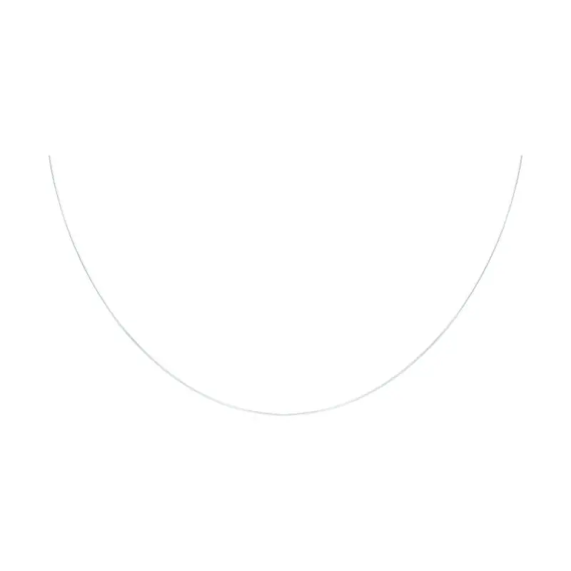 Цепь шнурок из серебра