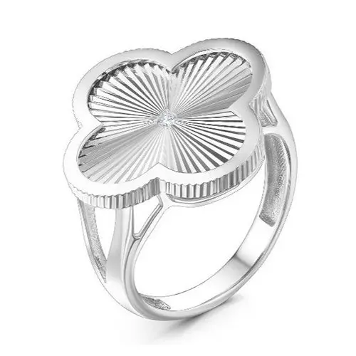 Кольцо декоративное из серебра