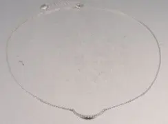 Цепь колье из серебра
