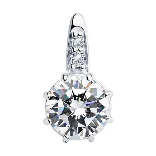 Подвеска декоративная из серебра