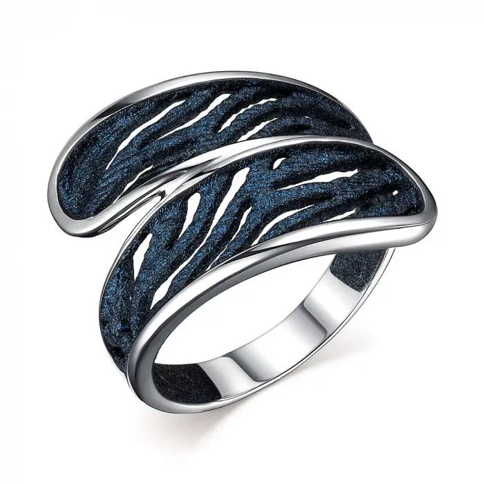 Кольцо декоративное из серебра