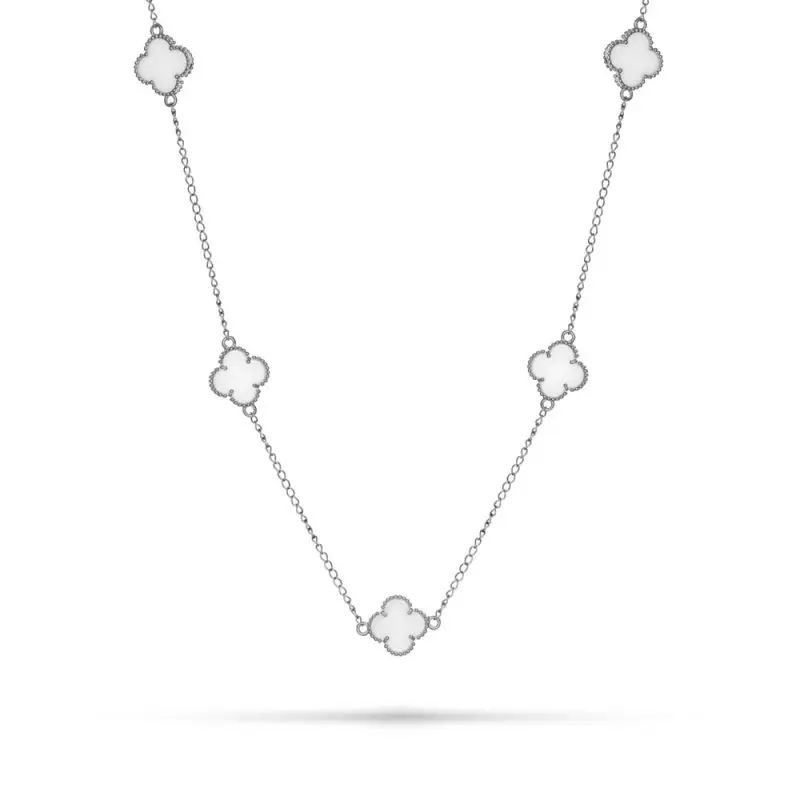 Цепь колье из серебра